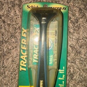 Vintage Schick Tracer FX Black Razor